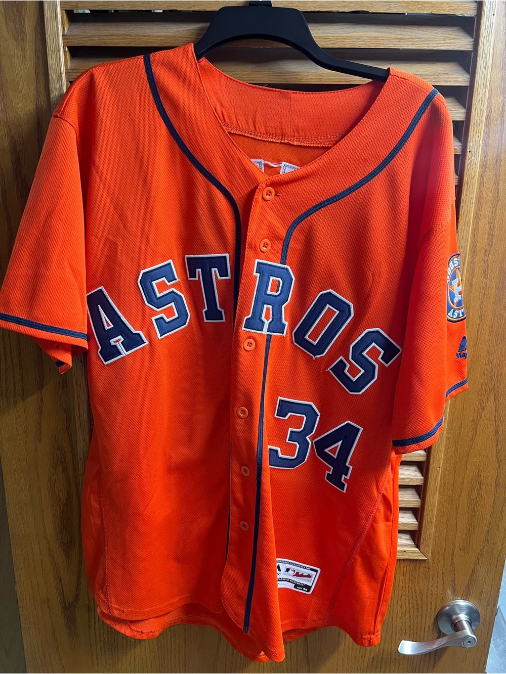 Men’s Majestic Ryan jersey-size 44